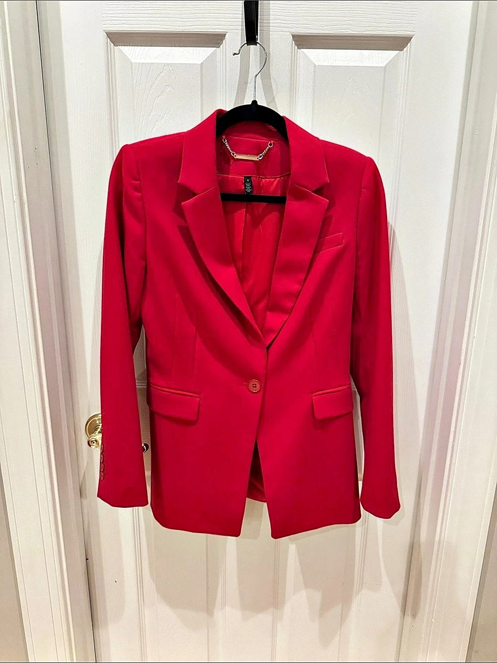White House Black Mark Women's Blazer in Pink Like New - Size 0